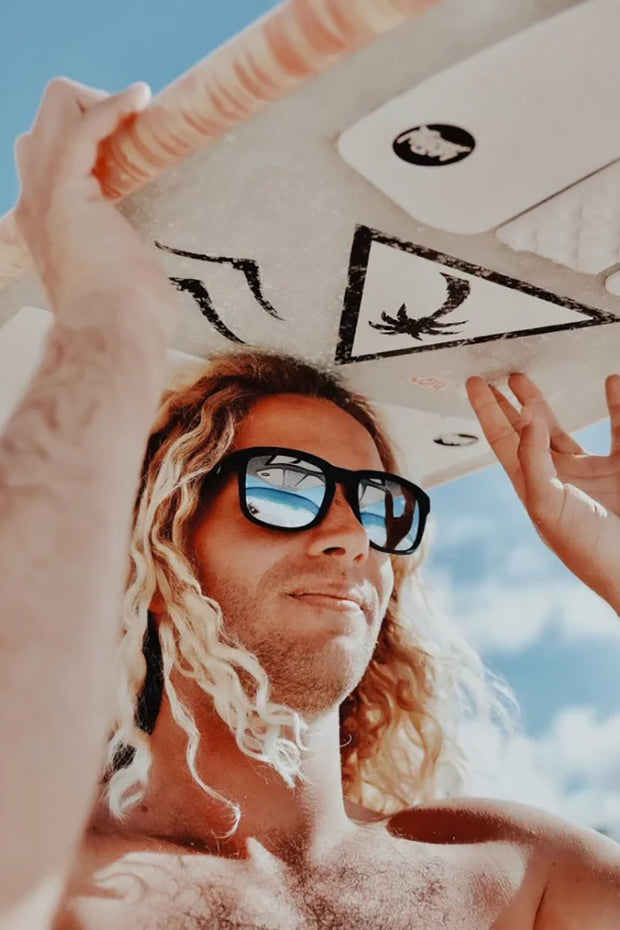 I-SEA - Logan in "Black / Blue Polarized Lens"