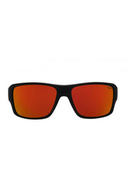 I-SEA - Free Bird with Black Rubber Soft Touch frame and Red Polarized Lenses