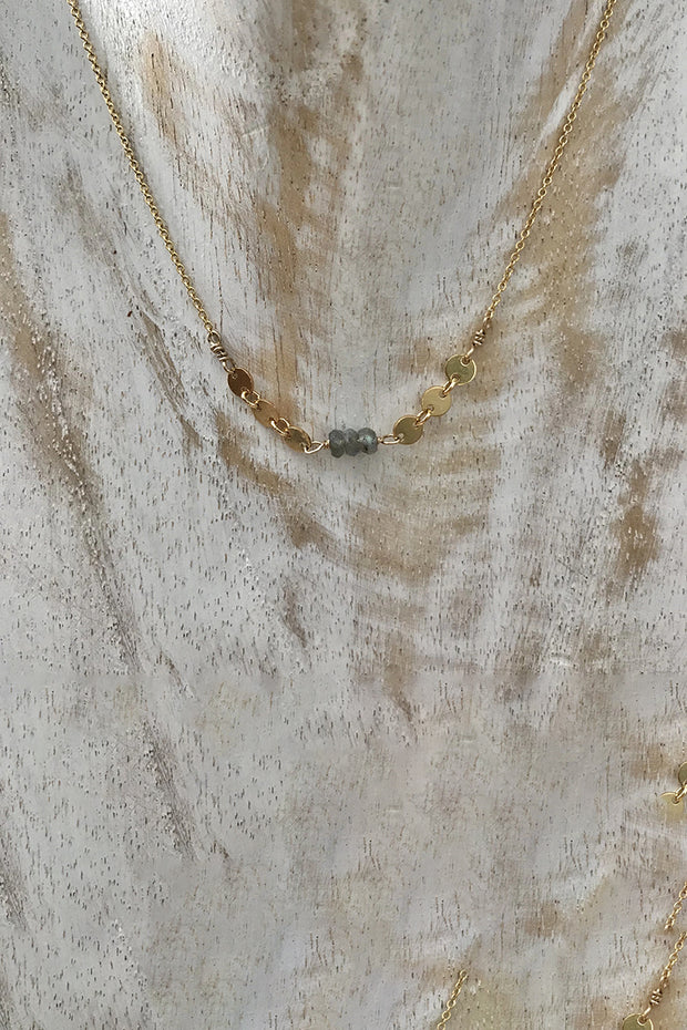 Tree Myriah - Clementine Choker with Moonstone