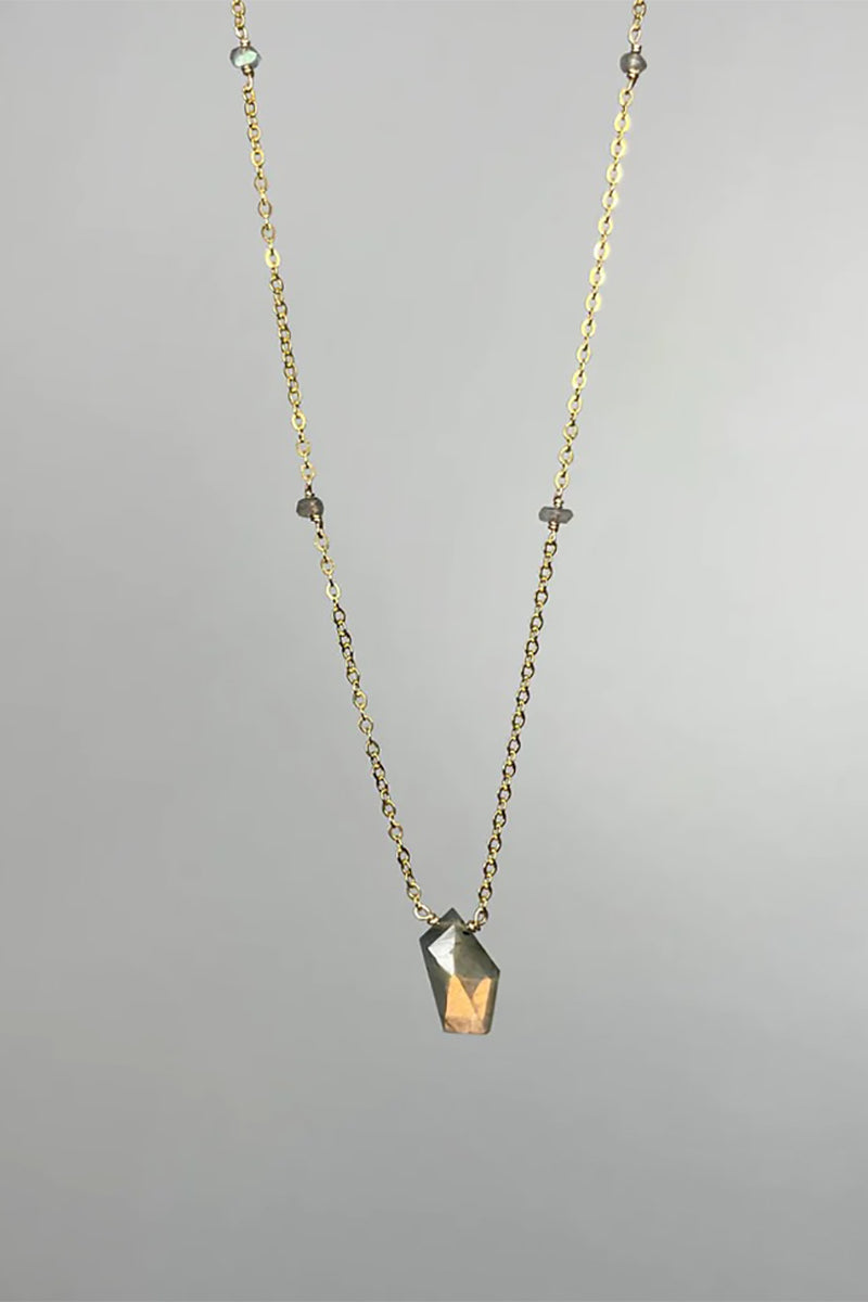 Tree Myriah - Aura Necklace with Labradorite