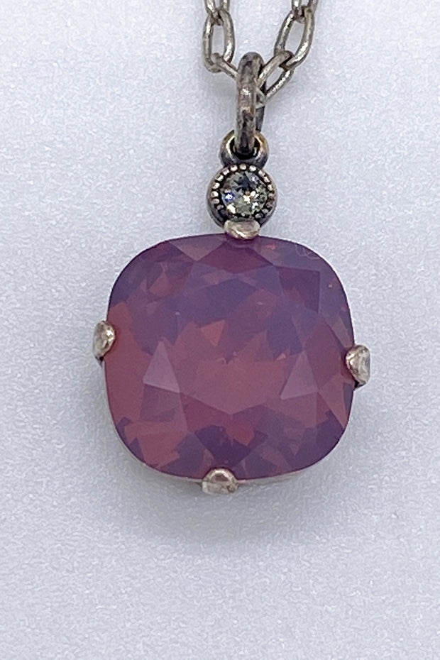 La Vie Parisienne - Swarovski Crystal Necklace - Lavender Opal