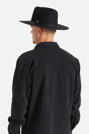 Brixton - Cohen Cowboy Hat in Black