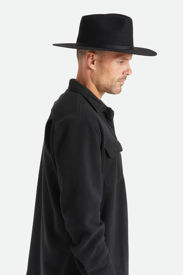 Brixton - Cohen Cowboy Hat in Black