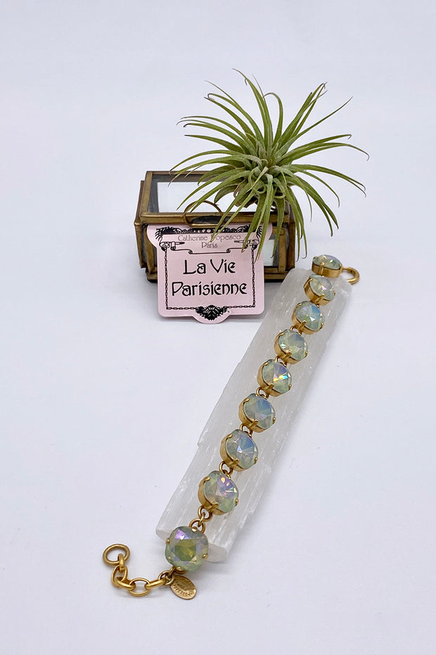 La Vie Parisienne - Swarovski Crystal Bracelet - Pacific Opal