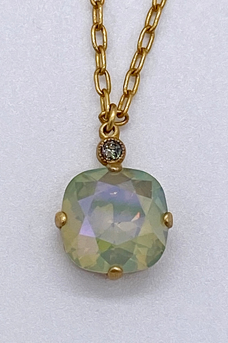 La Vie Parisienne - Swarovski Crystal Necklace - Pacific Opal
