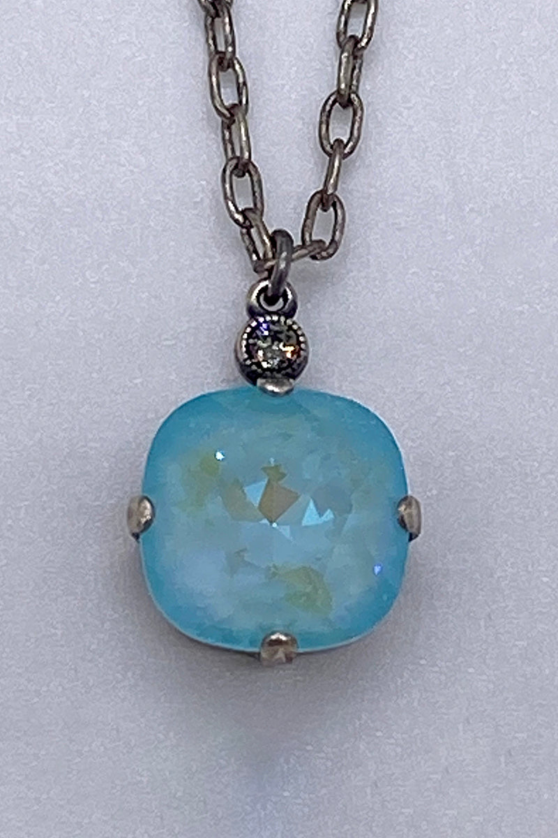 La Vie Parisienne - Swarovski Crystal Necklace - Pacific Opal
