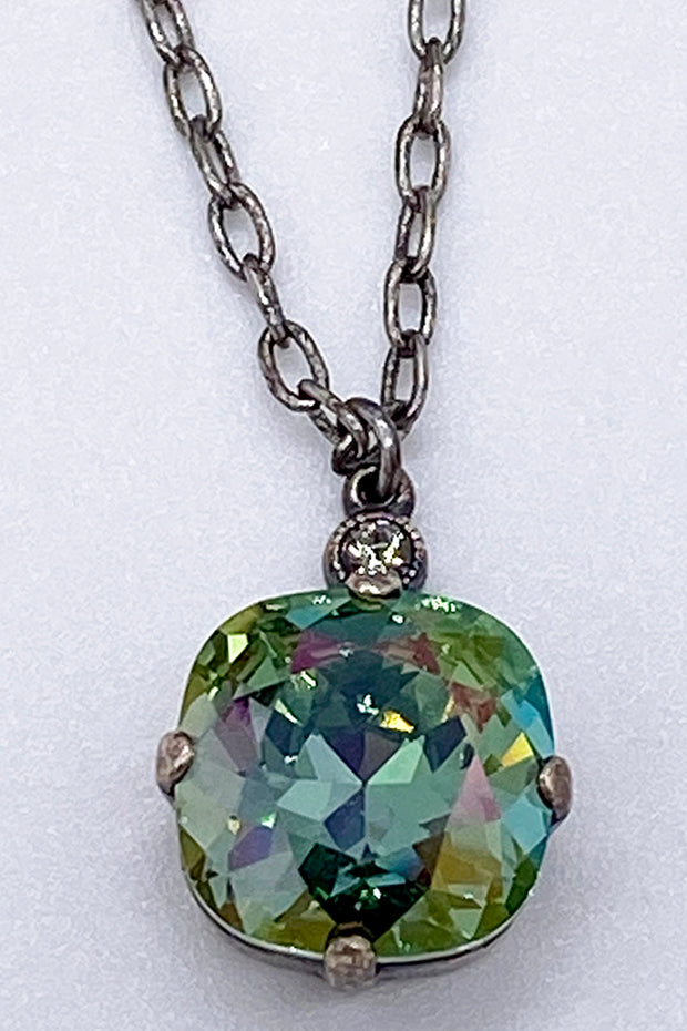 La Vie Parisienne - Swarovski Crystal Necklace - Peridot