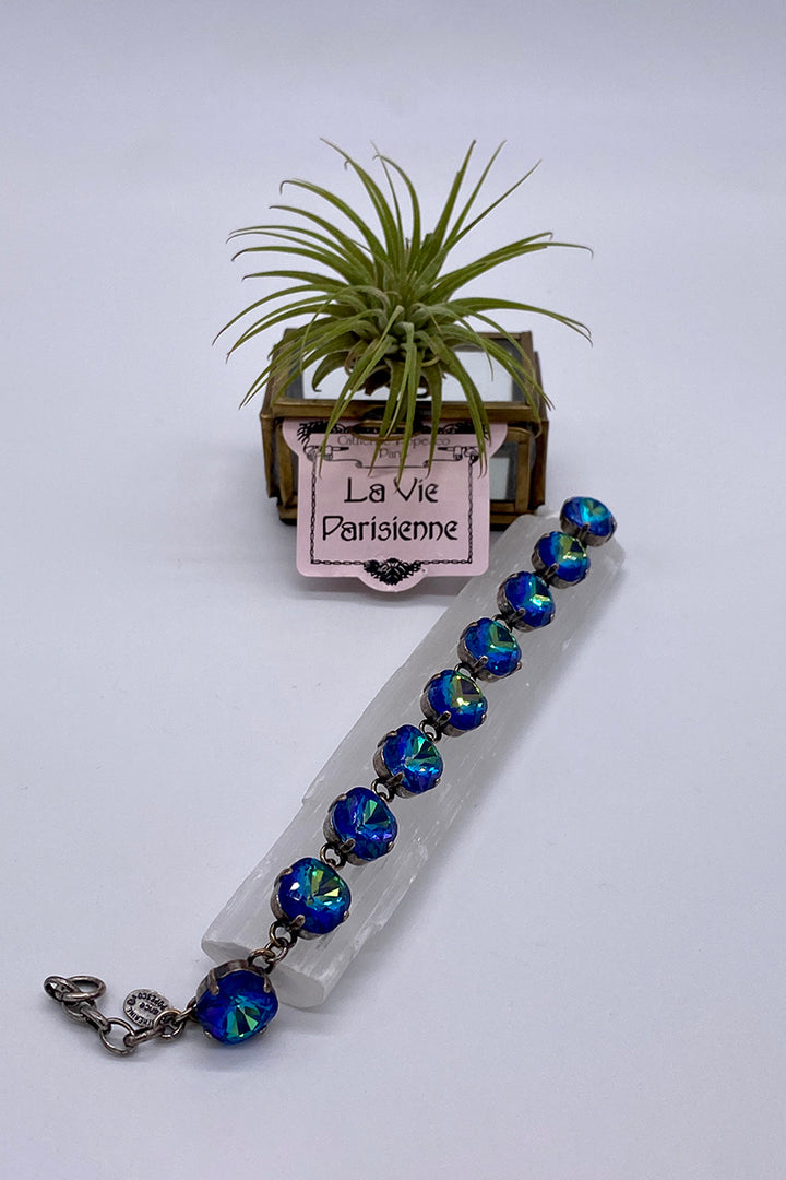 La Vie Parisienne - Swarovski Crystal Bracelet - Sky