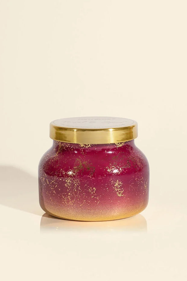 capri BLUE - Tinsel & Spice Glimmer Petite Jar, 8 oz